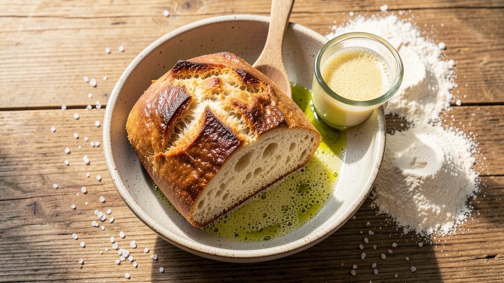 Grandmother's Bread Recipe: Homemade Crust With No-Knead Ease